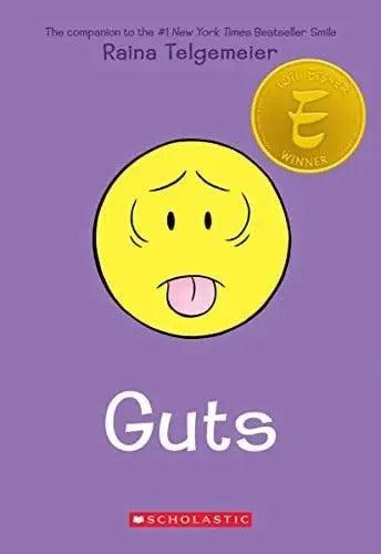 Portada de Guts: A Graphic Novel - Pasta Suave (en Inglés)