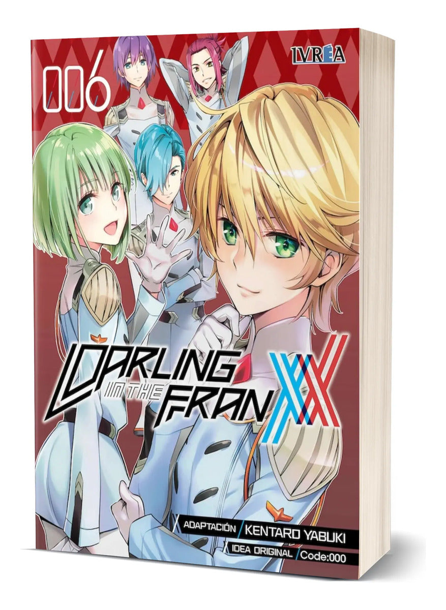 Portada de Cómic Darling In The Franxx Vol. 6 [ Kentaro Yabuki ] Español Ivrea