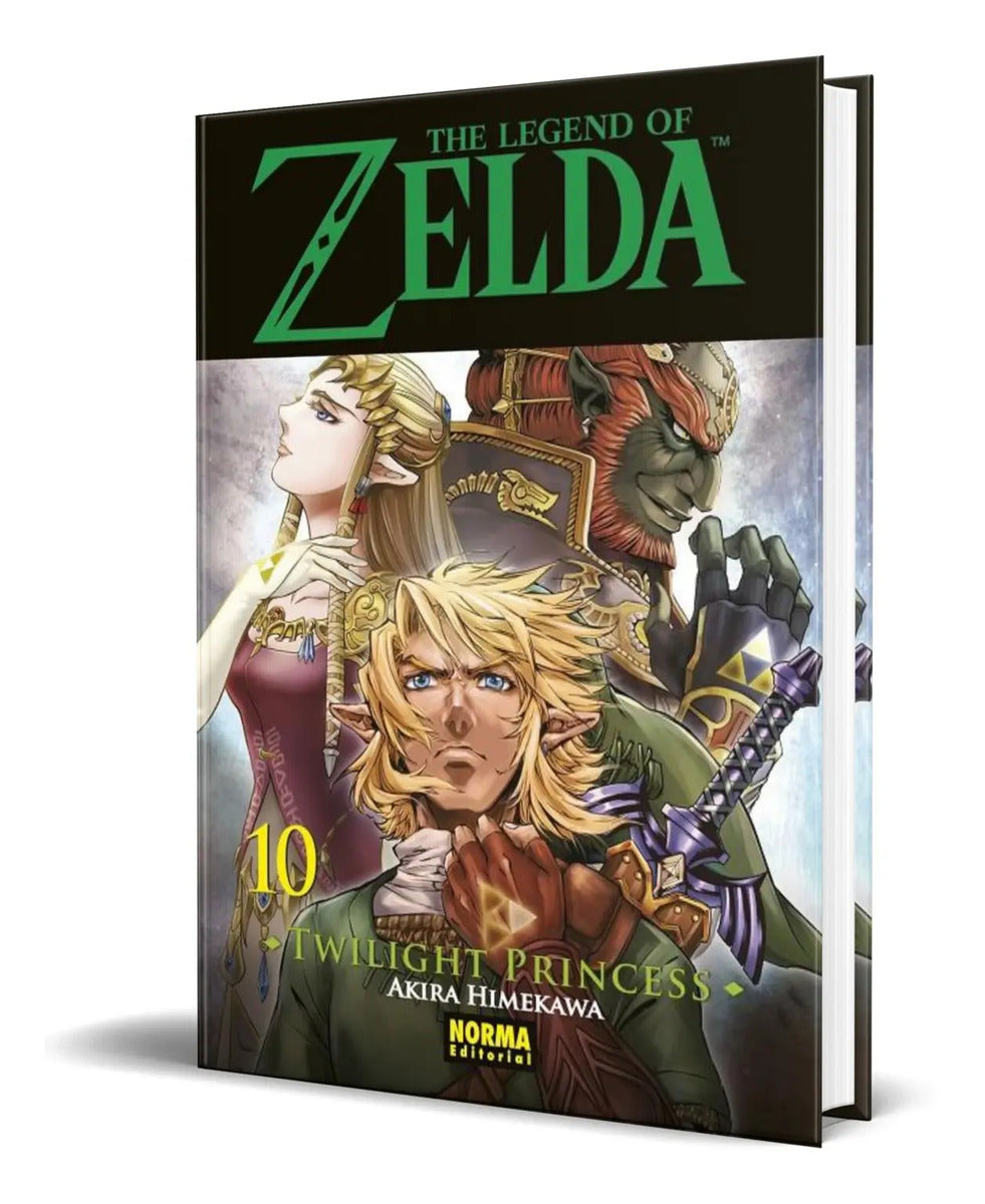Portada de Legend Of Zelda 10 Twilight Princess [ Manga ] Español
