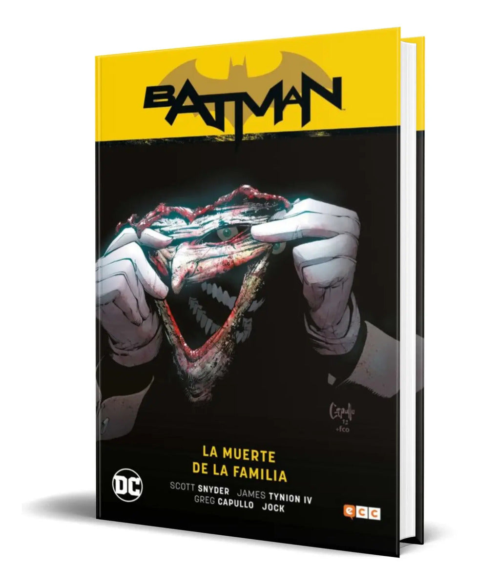 Portada de Libro Batman [ La Muerte De La Familia ] Pasta Dura