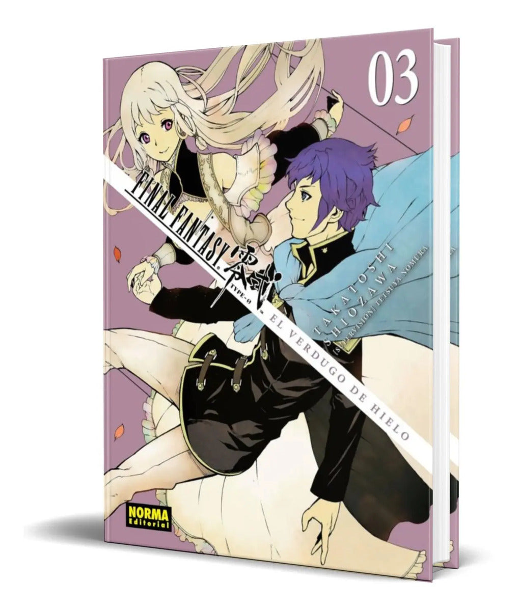 Portada de Libro Final Fantasy Type 0 [ El Verdugo De Hielo 3] Original