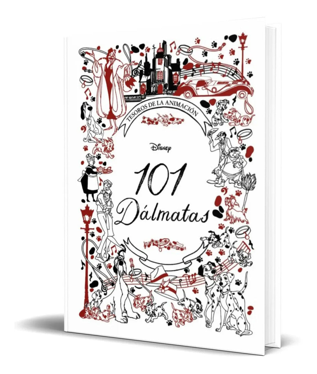 Portada de Libro 101 Dálmatas [ Tesoros De La Animación ] Original