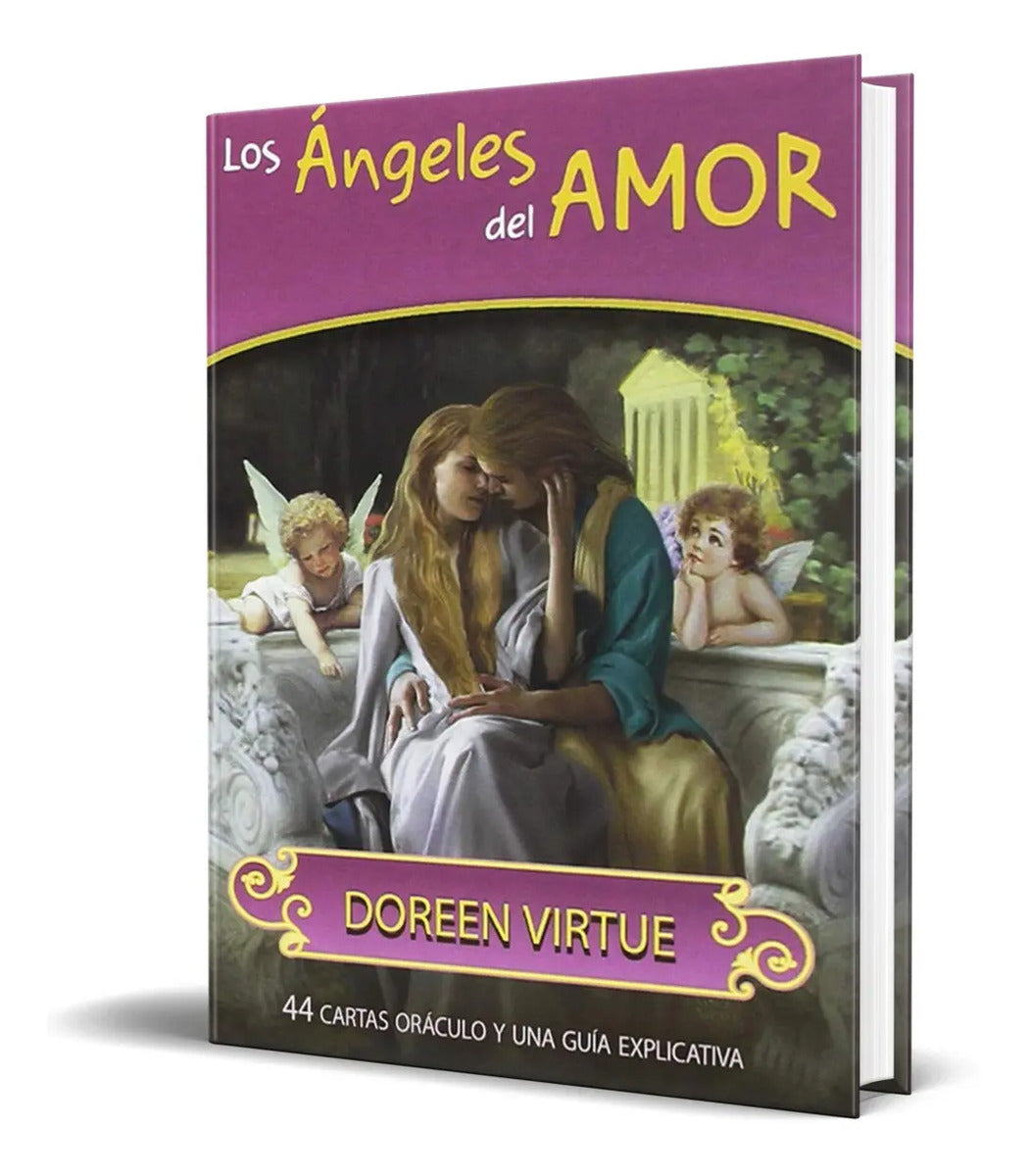 Portada de Los Ángeles Del Amor - Cartas Oráculo [ Español ] Original
