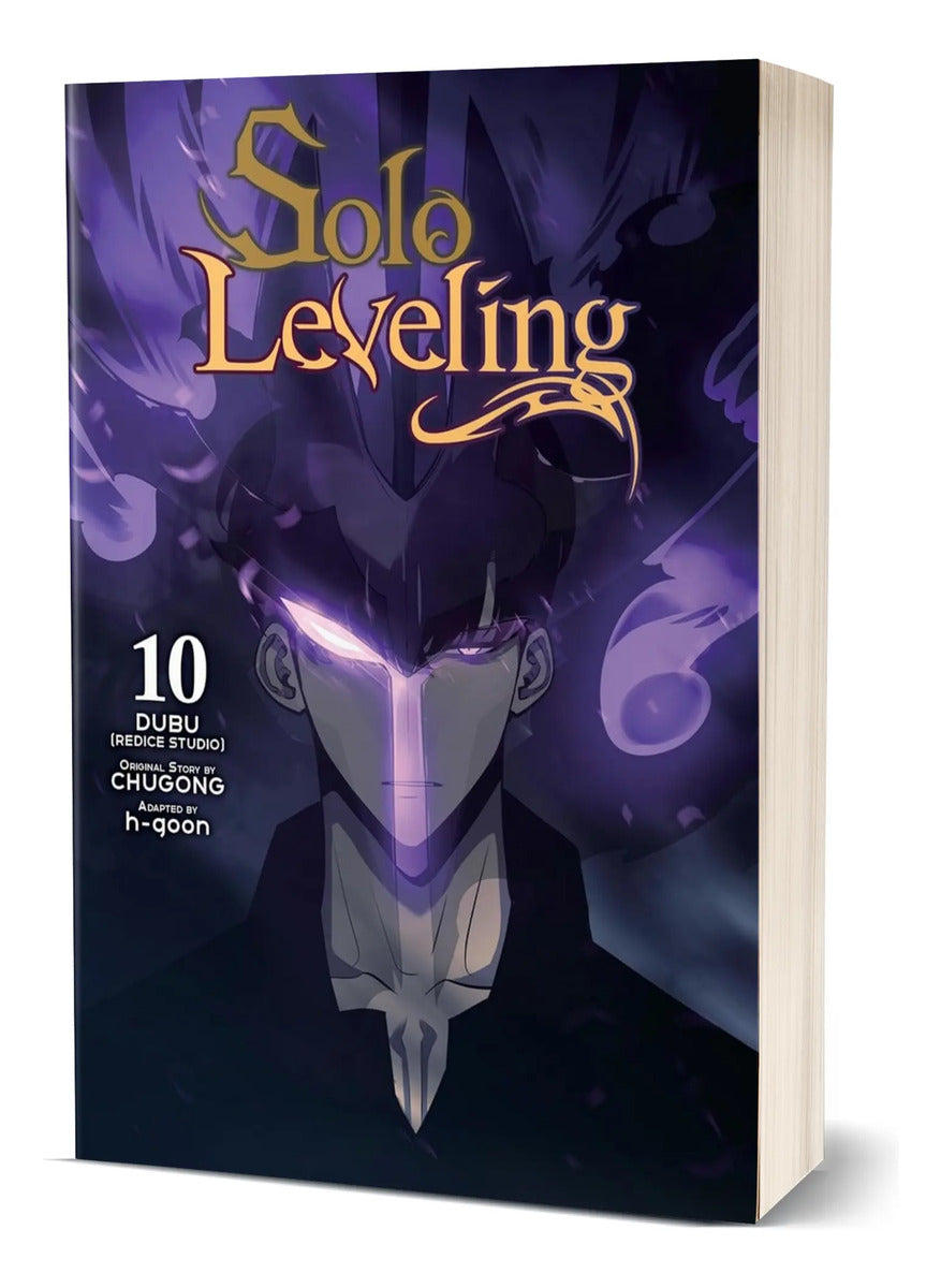 Portada de Cómic Solo Leveling Vol.10 En Inglés [ Chugong ] Original