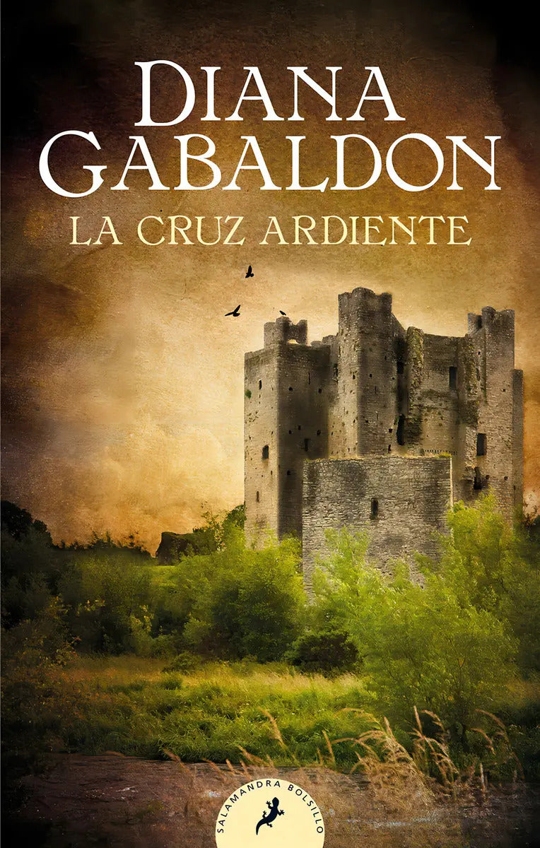 Portada de La Cruz Ardiente (saga Outlander 5)