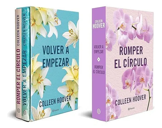 Portada de Libro Estuche Romper El Circulo [ Colleen Hoover ] Original