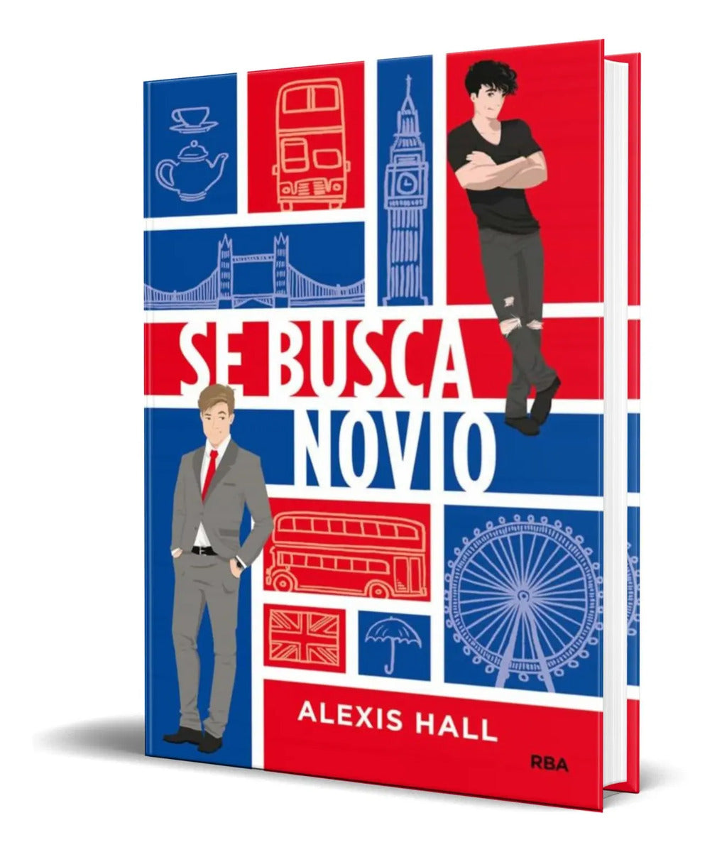 Portada de Libro Se Busca Novio [ Alexis Hall ] Original