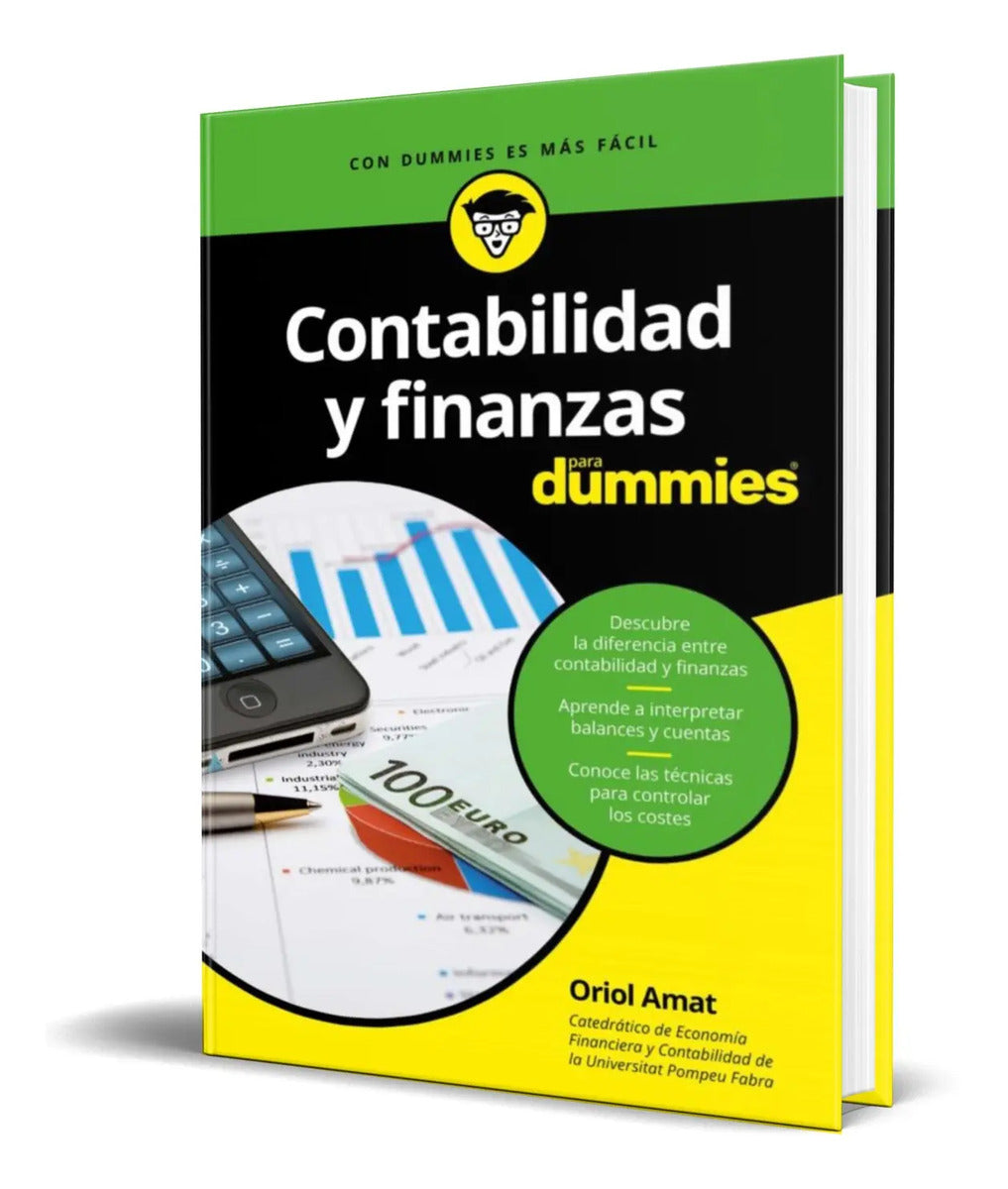 Portada de Libro Contabilidad Y Finanzas Para Dummies [ Original ]