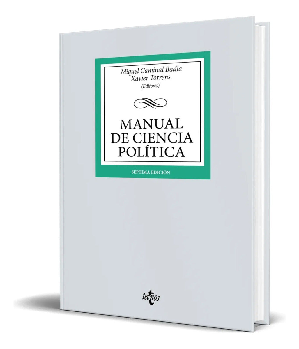 Portada de Libro Manual De Ciencia Política [ Miquel Caminal ] Original