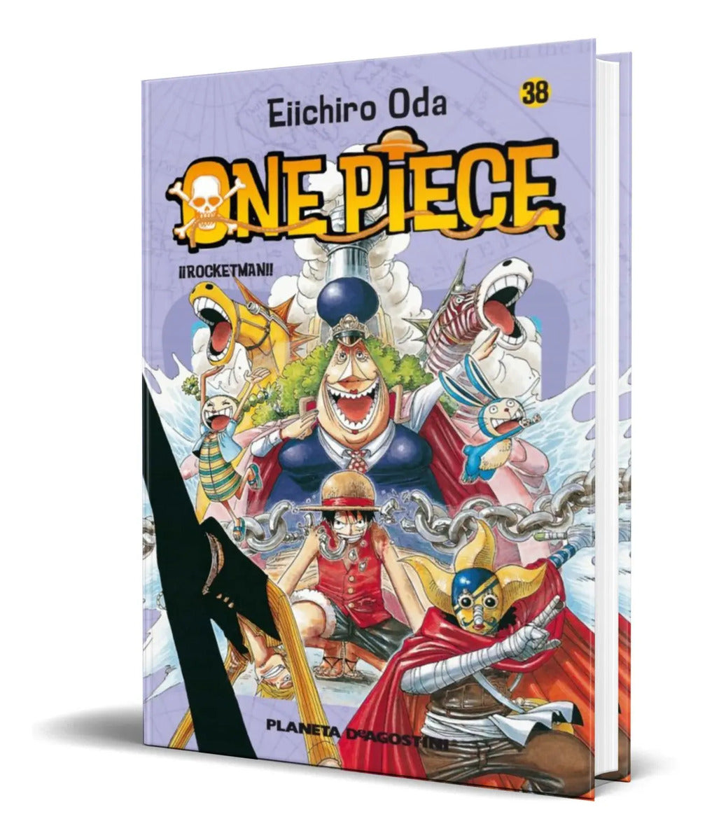 Portada de Libro One Piece Vol.38 [ Eiichiro Oda ] Original