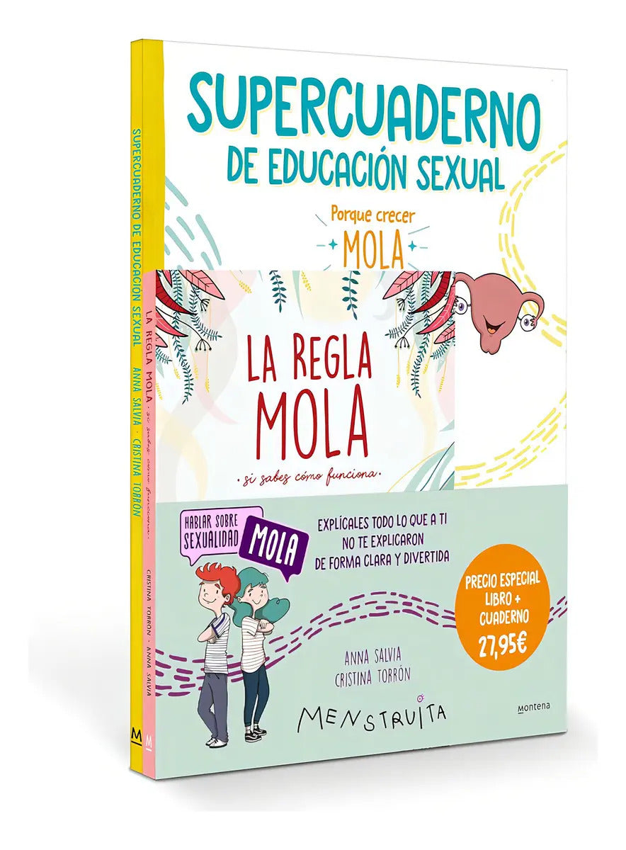 Portada de Libro Pack Aprende Con Menstruita [ Anna Salvia ] Original, De Anna Salvia. Editorial Montena, Tapa Blanda En Esp…