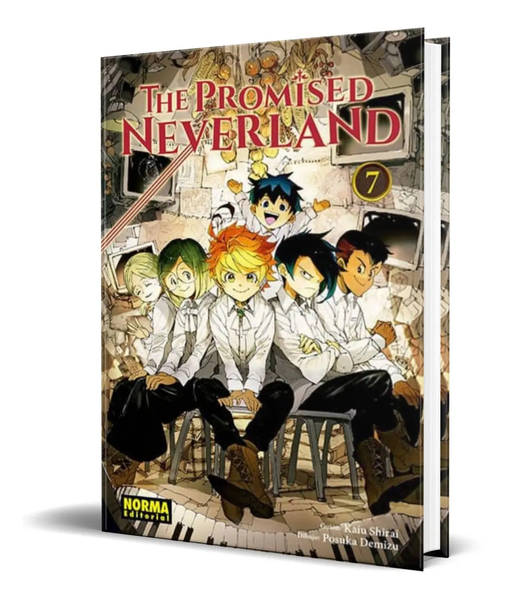 Portada de Libro The Promised Neverland Vol.7 [ Kaiu Shirai ] Original