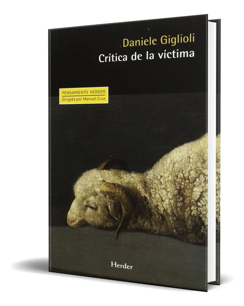 Portada de Libro Crítica De La Víctima [ Daniele Giglioli ] Original