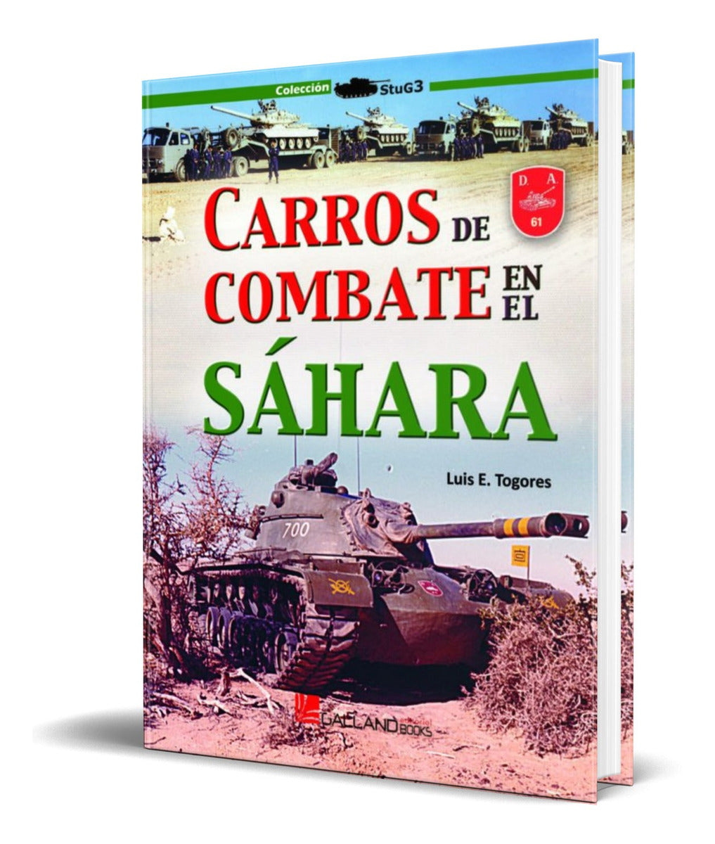 Portada de Libro Carros De Combate En El Sahara [ Original ]