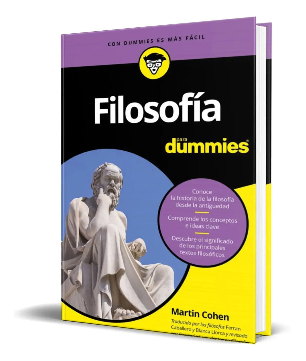 Portada de Libro Filosofia Para Dummies [ Martin Cohen ] Original