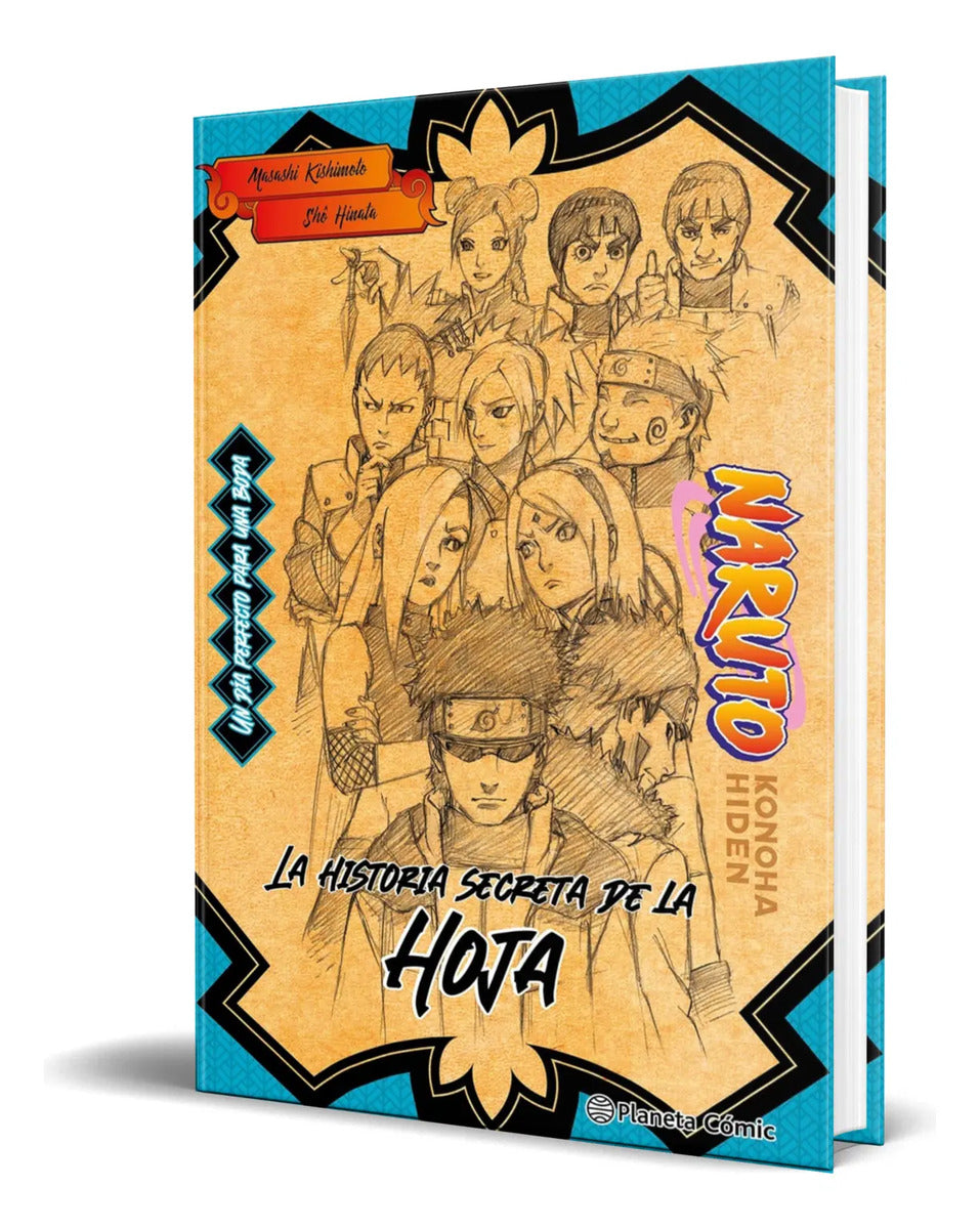 Portada de Libro Naruto Konoha [ Masashi Kishimoto ] Original
