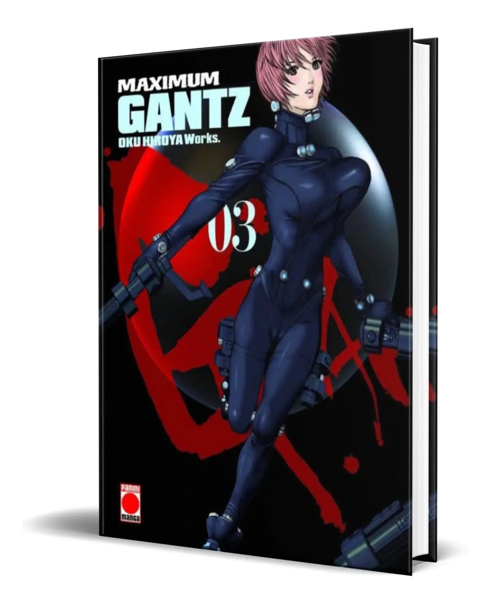 Portada de Libro Maximum Gantz Vol.3 [ Hiroya Oku ] Original
