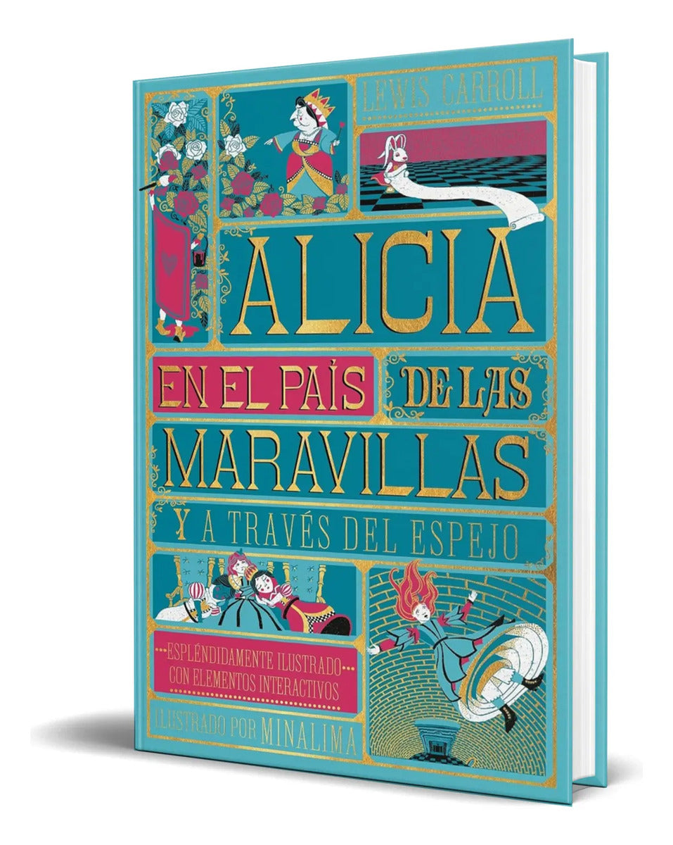 Portada de Libro Alicia En El País De Las Maravillas Minalima Original