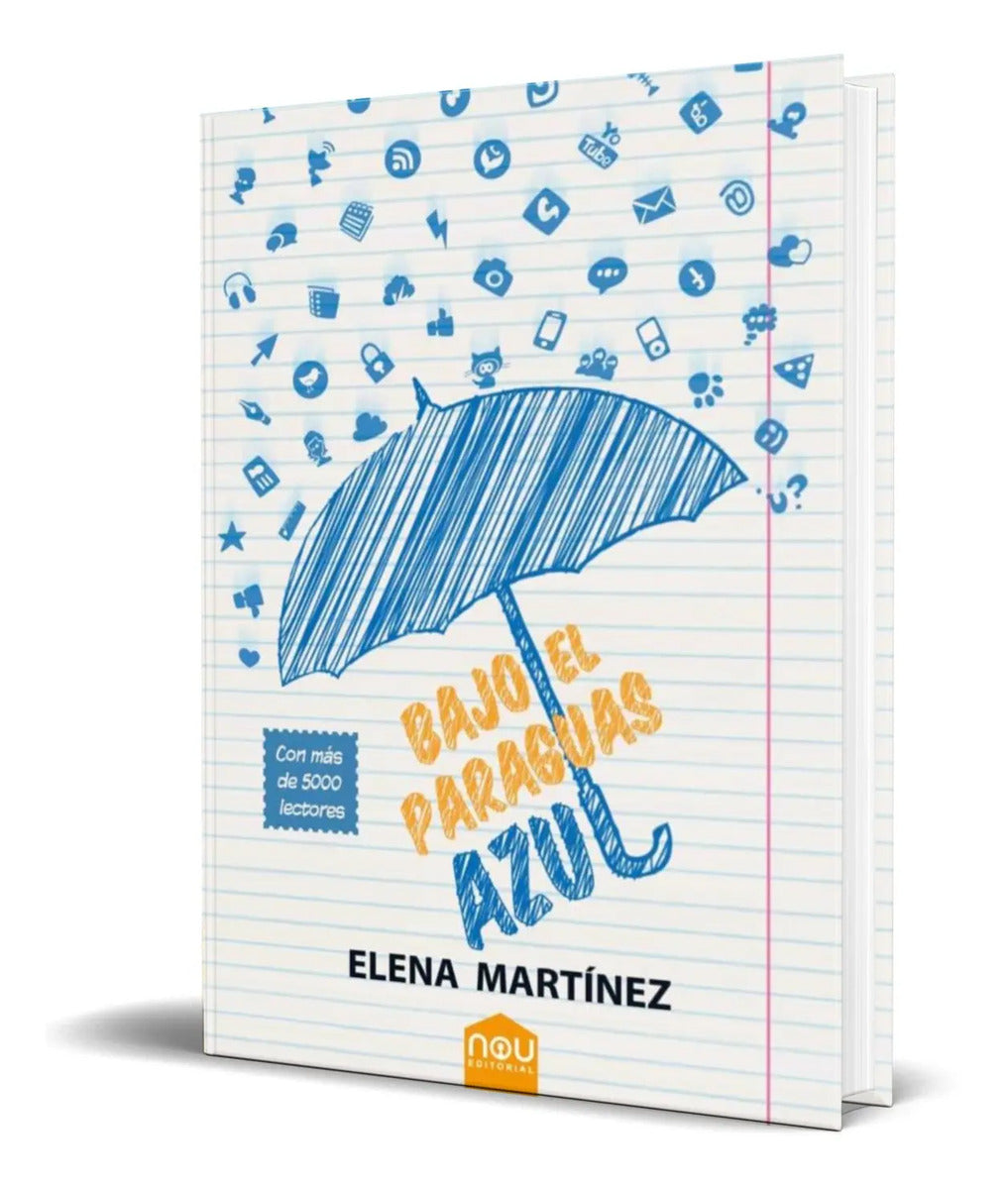 Portada de Libro Bajo El Paraguas Azul [ Elena Martinez ] Original