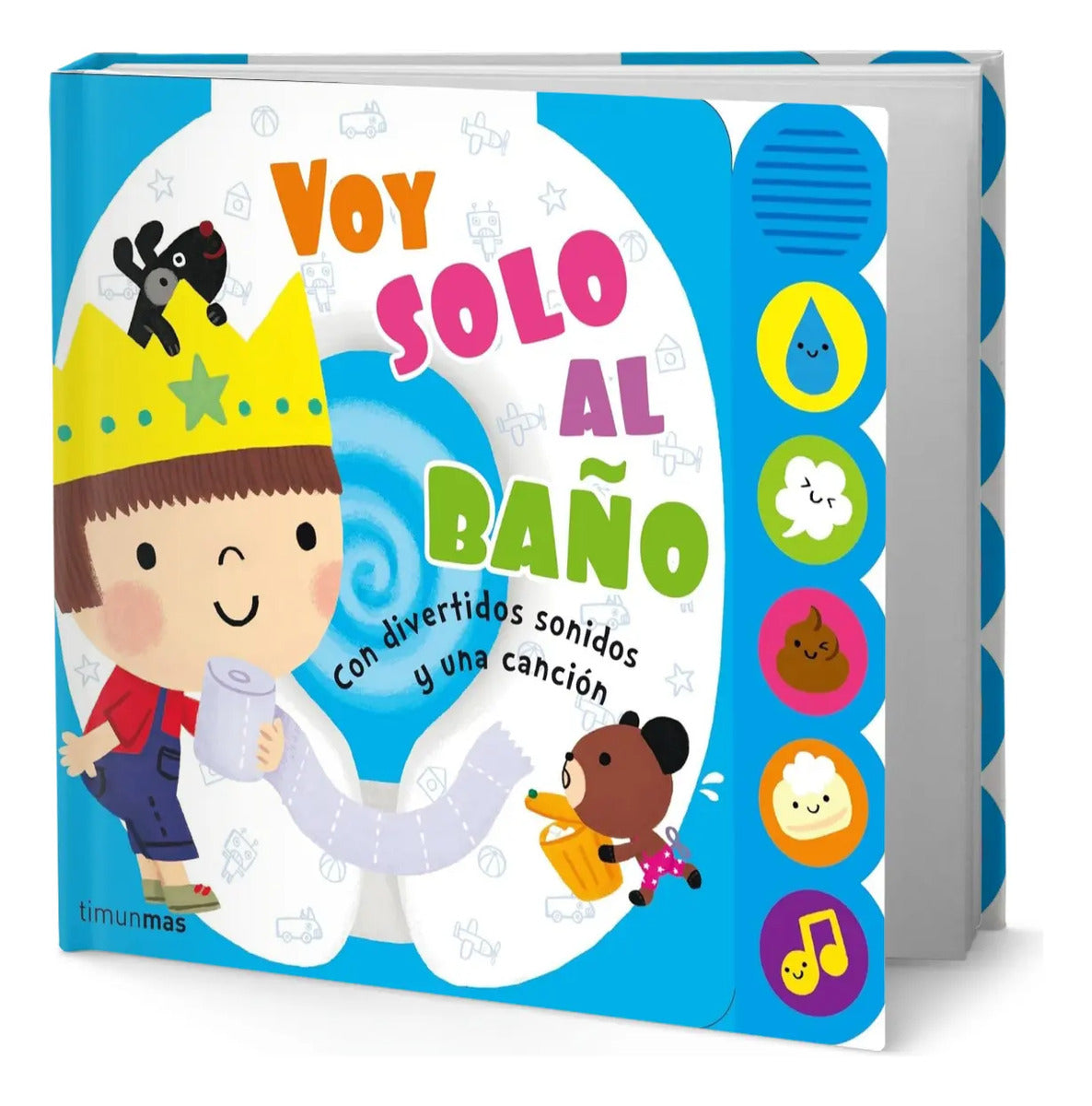 Portada de Libro Voy Solo Al Baño [ Con Divertidos Sonidos ] Original