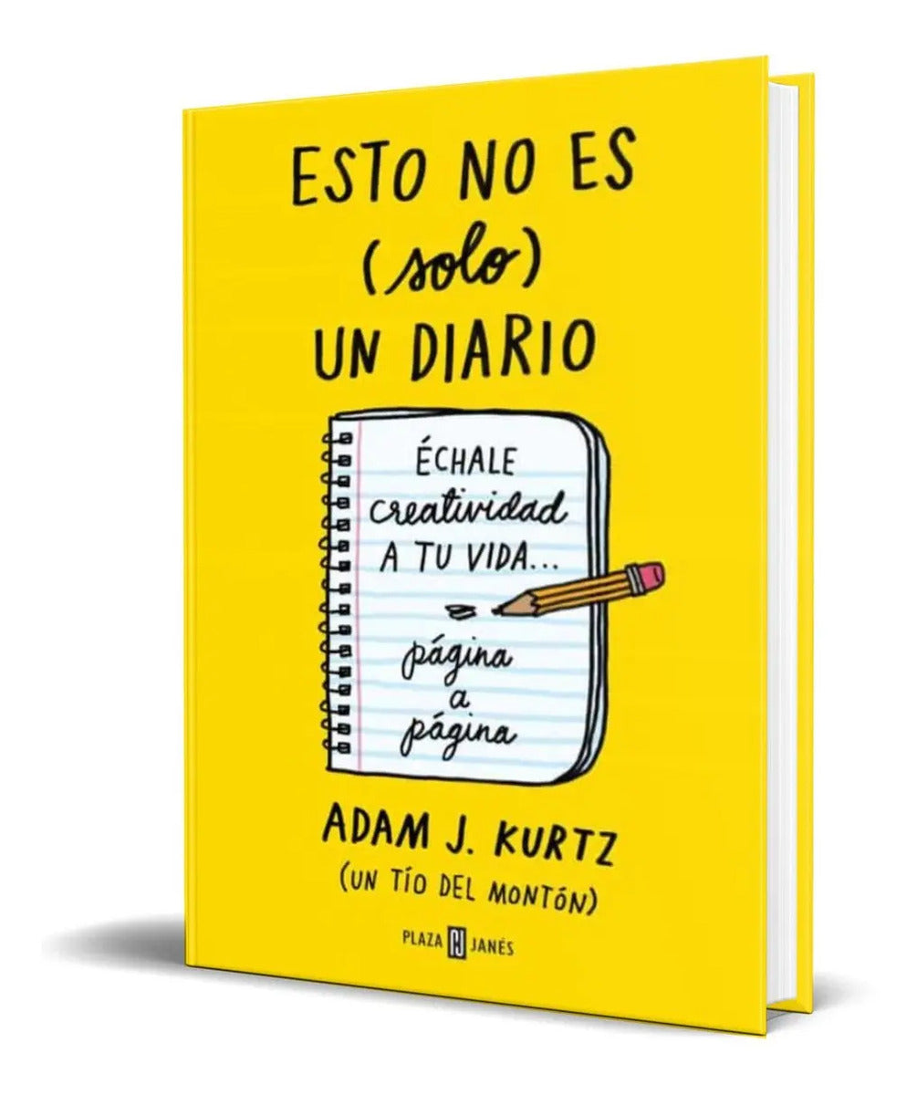 Portada de Libro Esto No Es Solo Un Diario [ Adam J. Kurtz ] Original