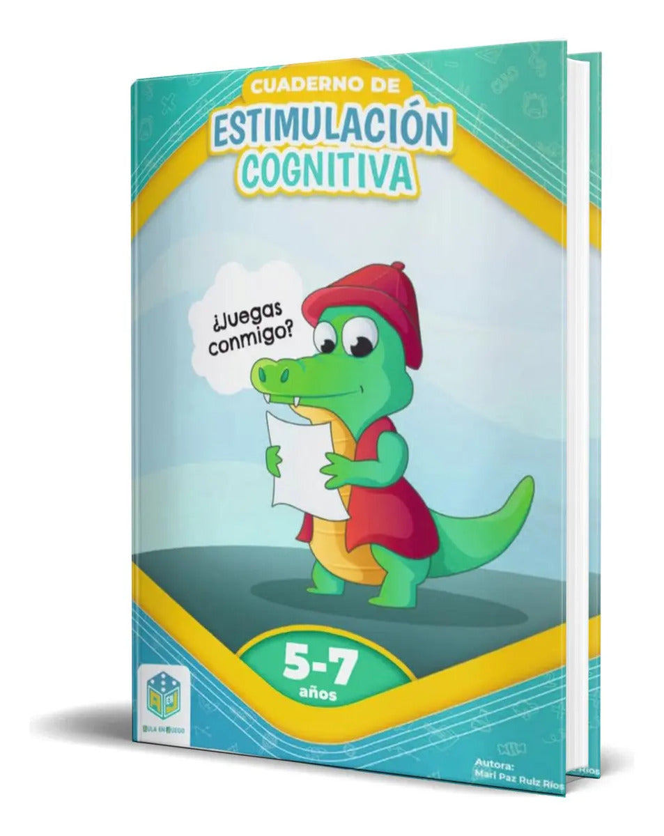 Portada de Libro Cuaderno De Estimulacion Cognitiva [ 5 A 7 Años ]: ¿juegas Conmigo?, De Vv. Aa.., Vol. 1. Editorial Juan Ca…
