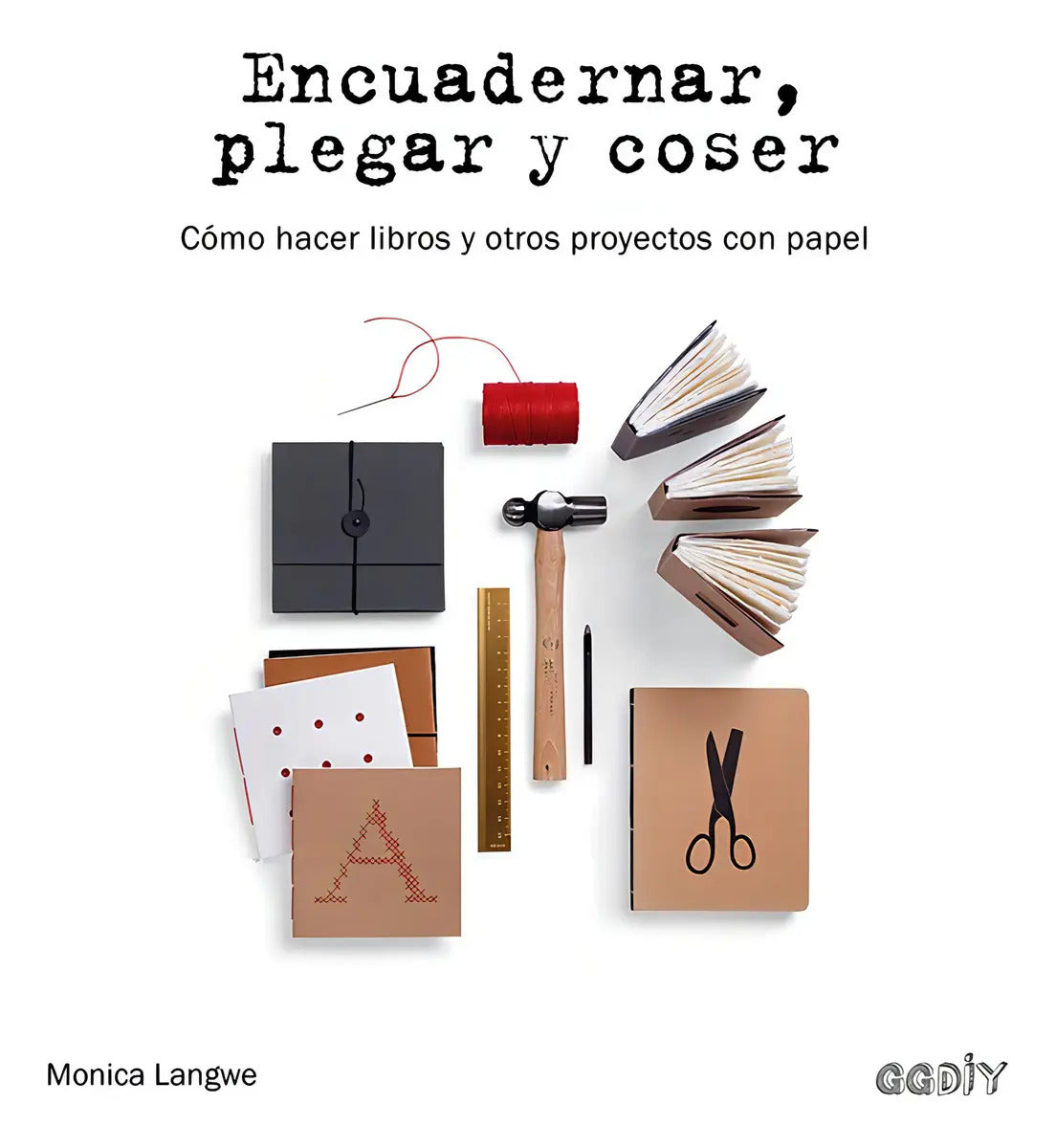 Portada de Encuadernar, Plegar Y Coser