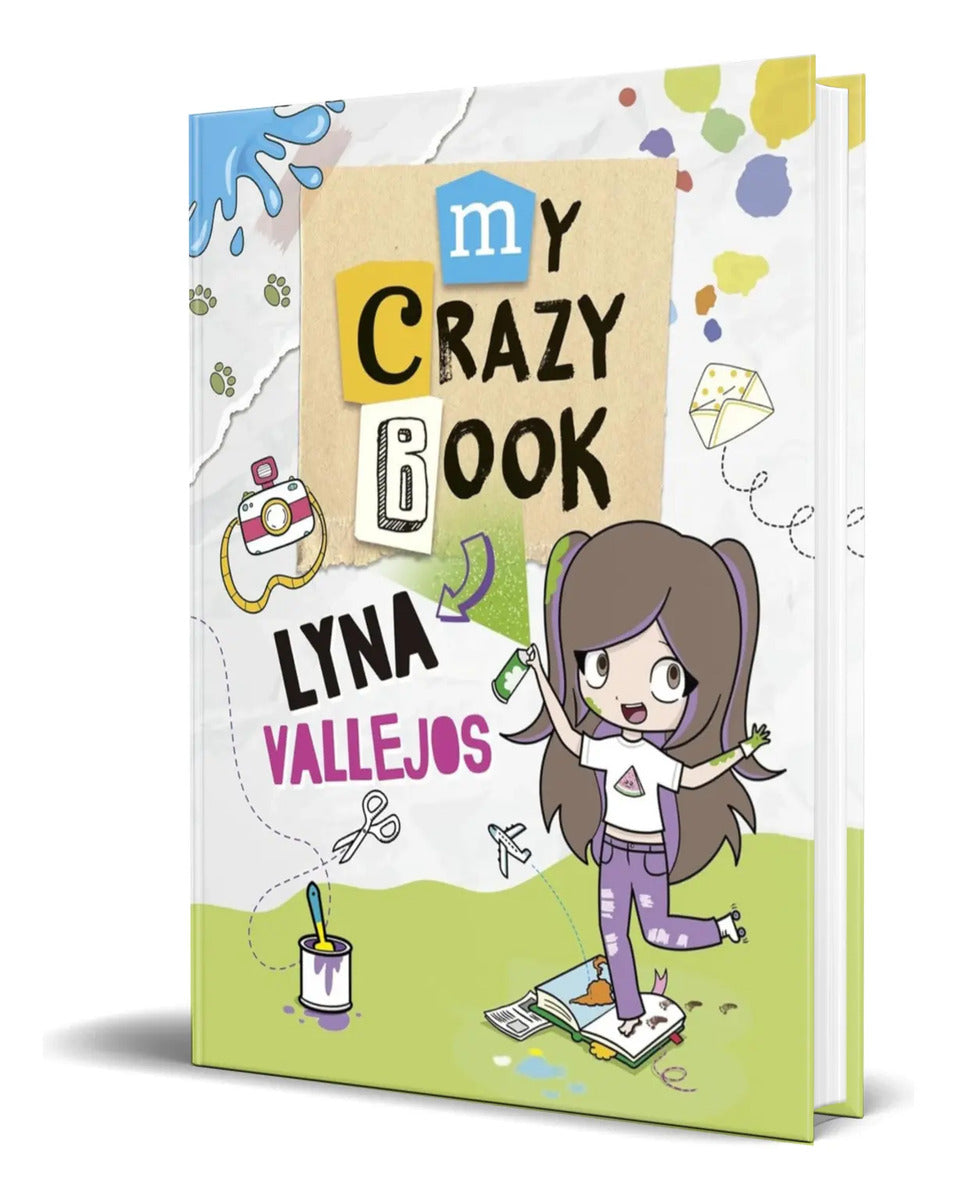 Portada de Libro My Crazy Book [ Lyna Vallejos ] Original