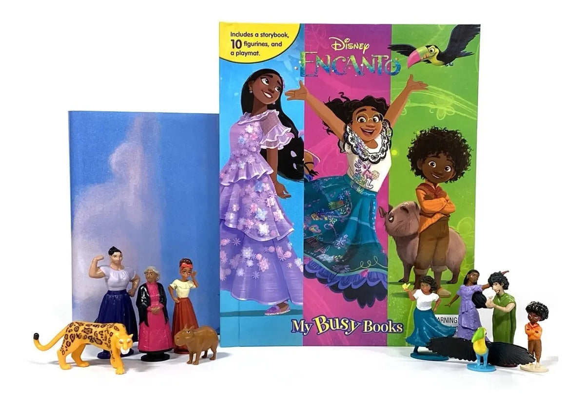 Portada de Diverti Libros: 10 Figuras Encanto Disney Mirabel Madrigal