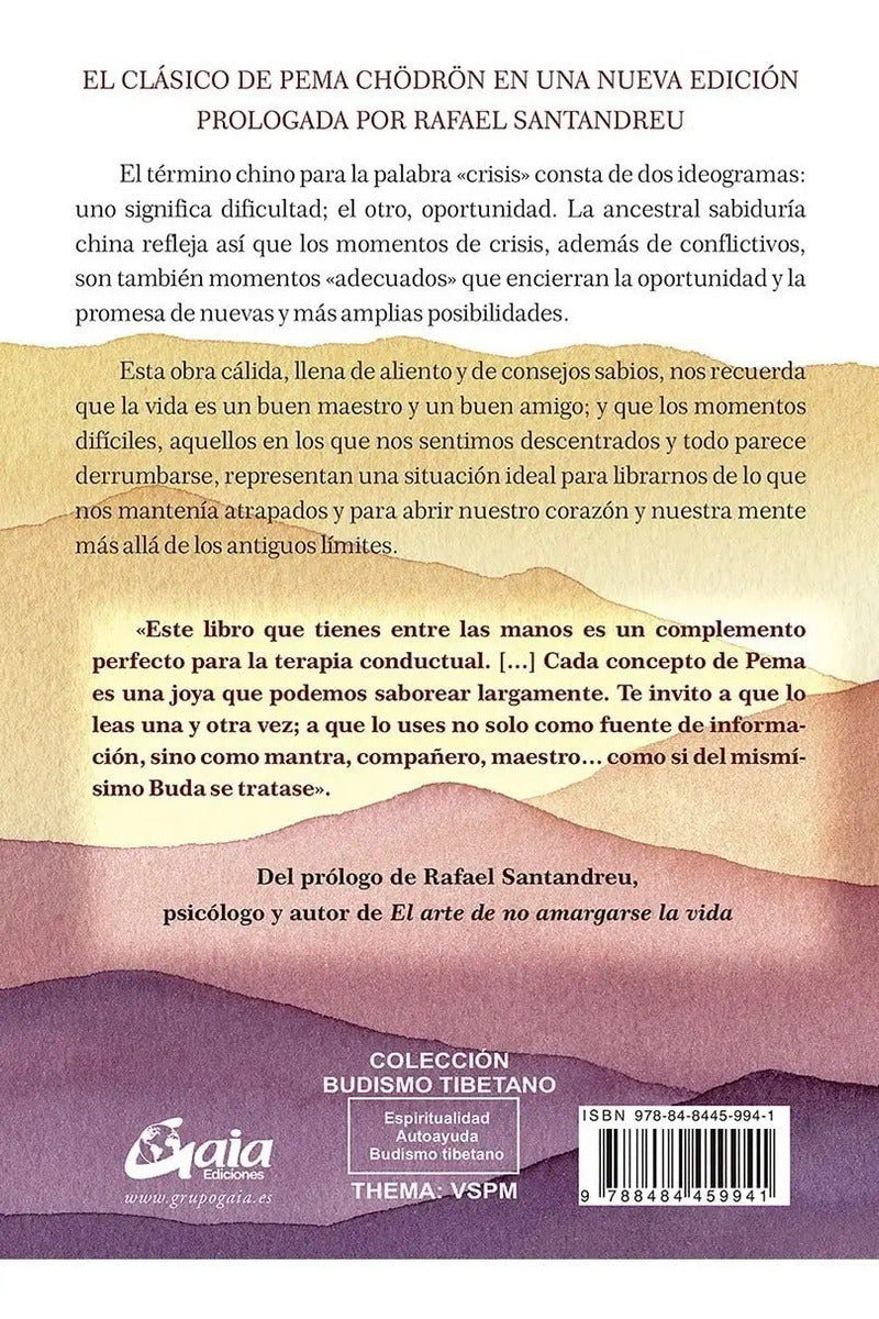 Portada de Cuando Todo Se Derrumba - Palabras Sabias Para Momentos Difíciles (nueva Edición) - Chödrön, Pema