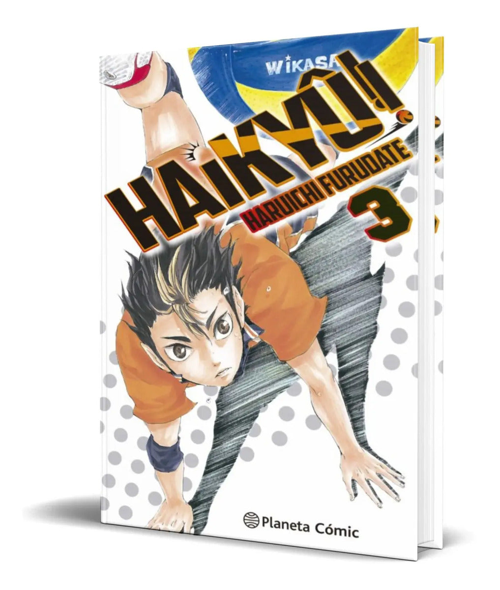 Portada de Libro Haikyu!! Vol.3 [ Haruichi Furudate ] Original