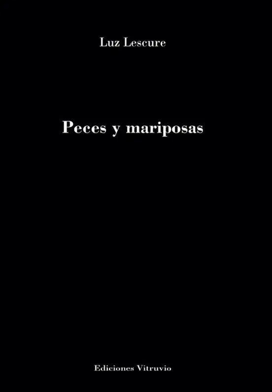 Portada de Libro Peces Y Mariposas [ Luz Lescure ] Original