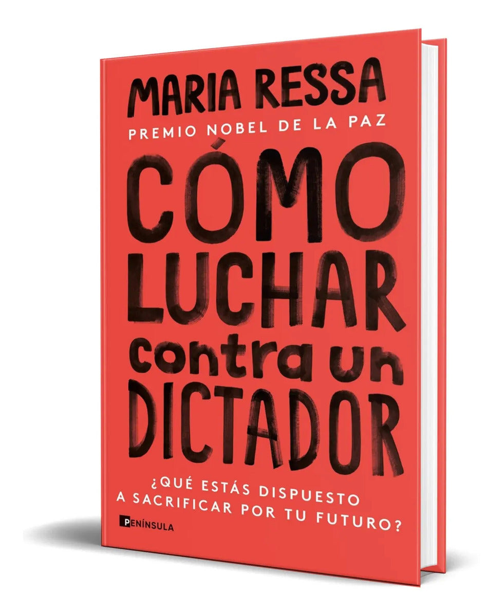 Portada de Libro Cómo Luchar Contra Un Dictador Maria Ressa Original