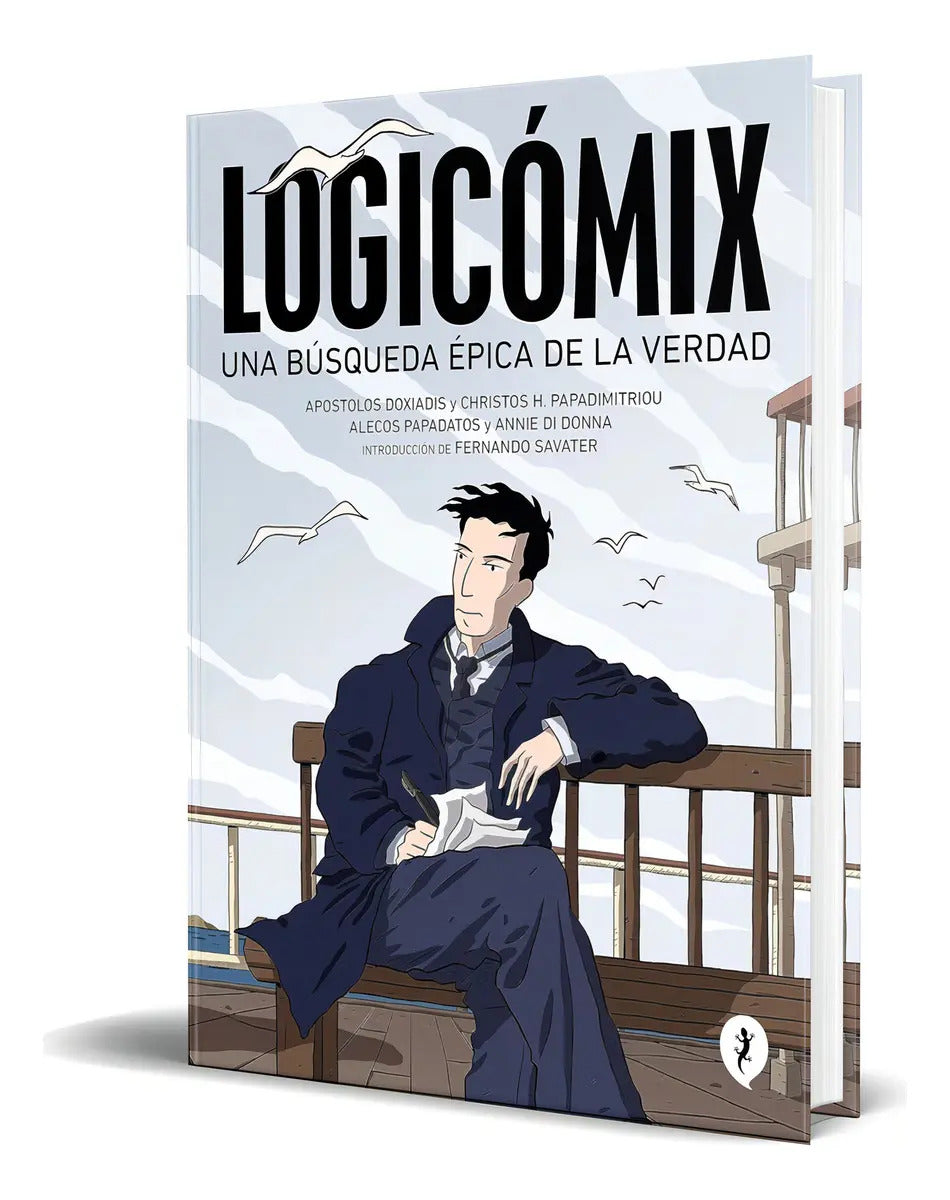 Portada de Libro Logicomix [ Una Búsqueda Épica De La Verdad ] Original, De Apostolos Doxiadis. Editorial Salamandra Graphic…