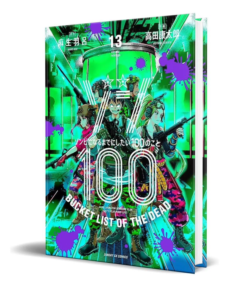 Portada de Libro Zom 100 Vol.13 [ Haro Aso ] Original