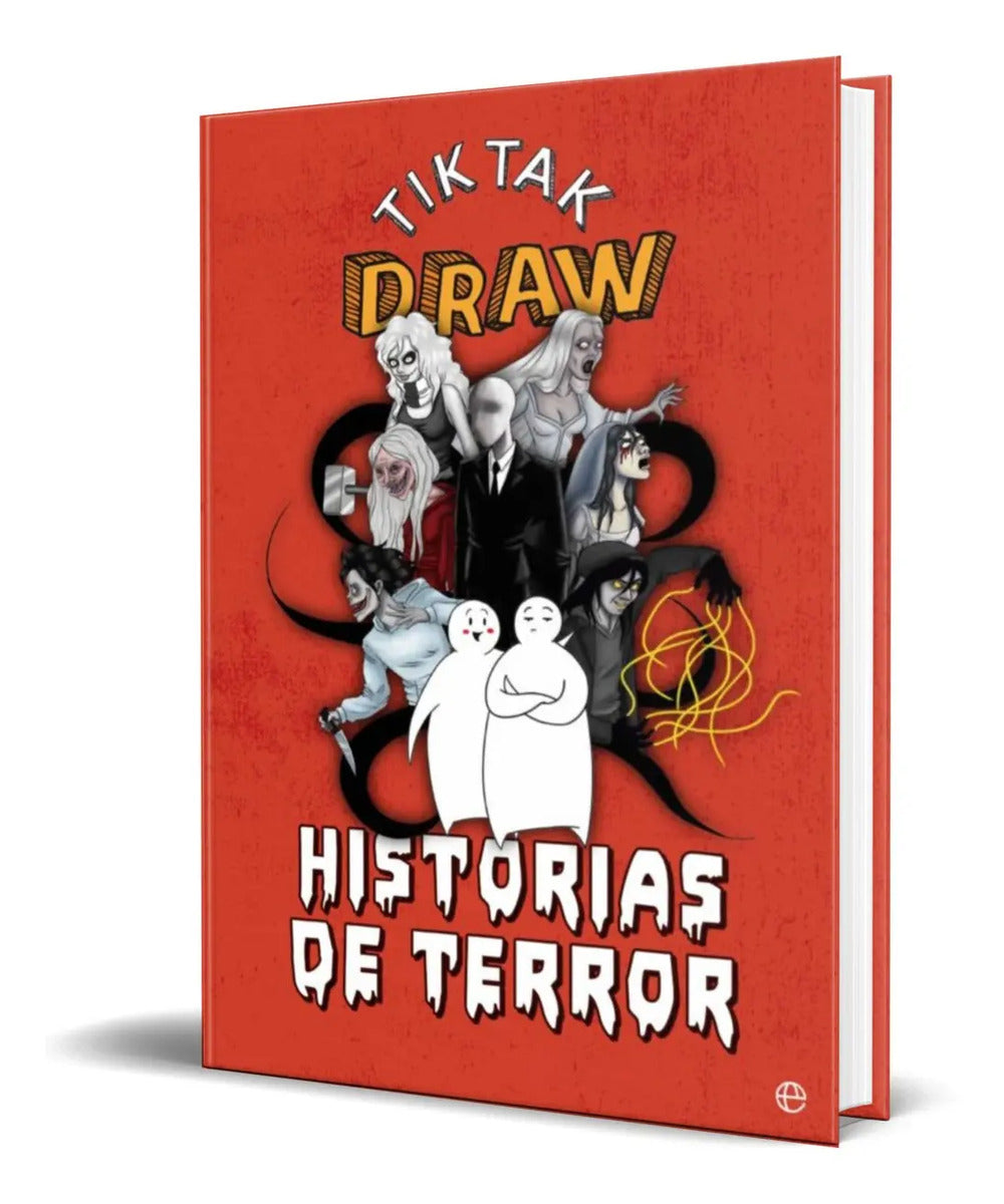 Portada de Libro Historias De Terror [ Pasta Dura ] Tik Tak Draw