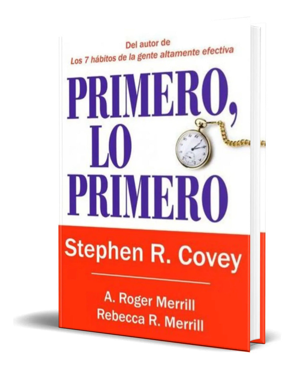 Portada de Libro Primero, Lo Primero [ Gestión Tiempo ] Original