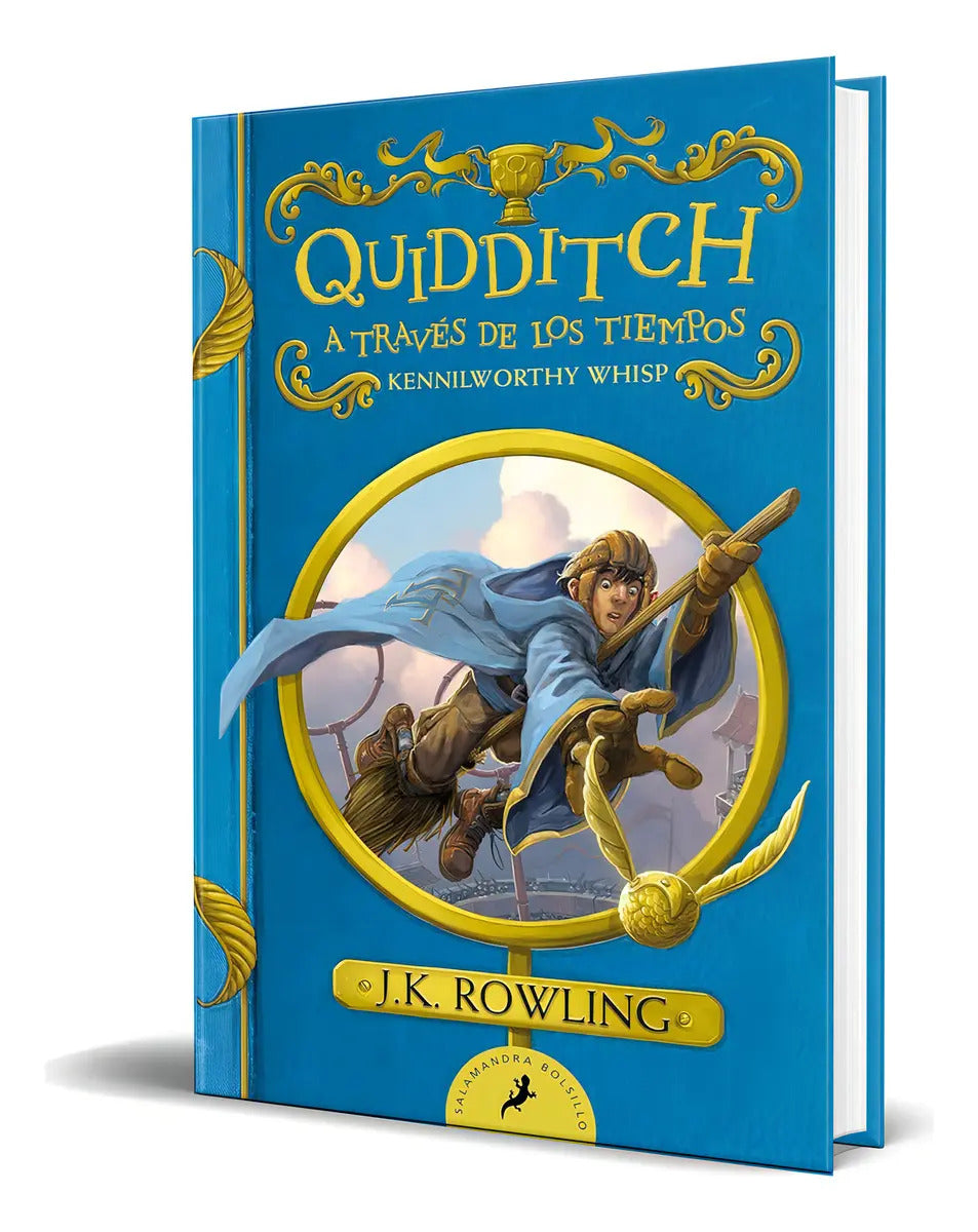 Portada de Libro Quidditch A Través De Los Tiempos [ Original ], De J.k. Rowling. Editorial Salamandra Bolsillo, Tapa Blanda…