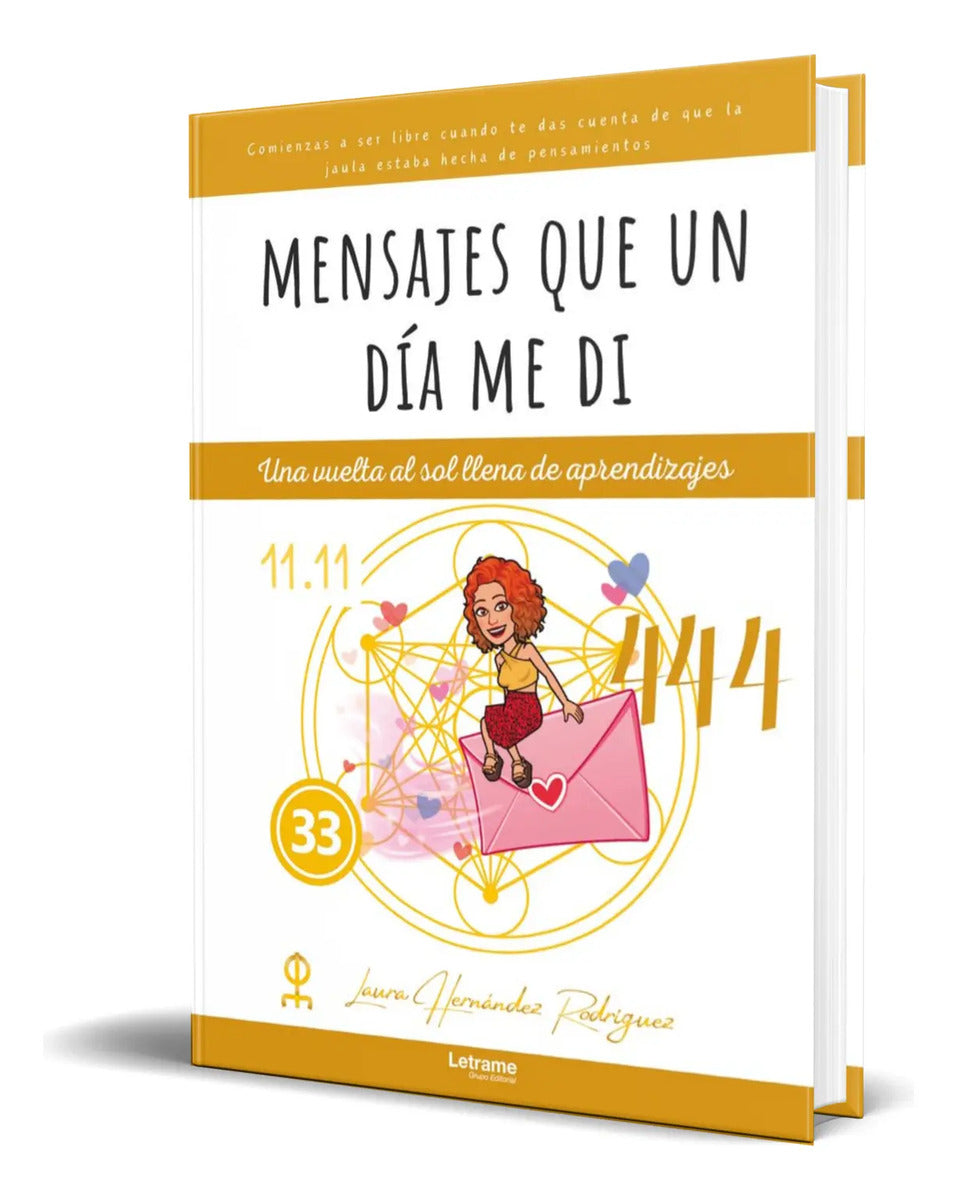 Portada de Libro Mensajes Que Un Día Me Di [ Laura Hernández ] Original