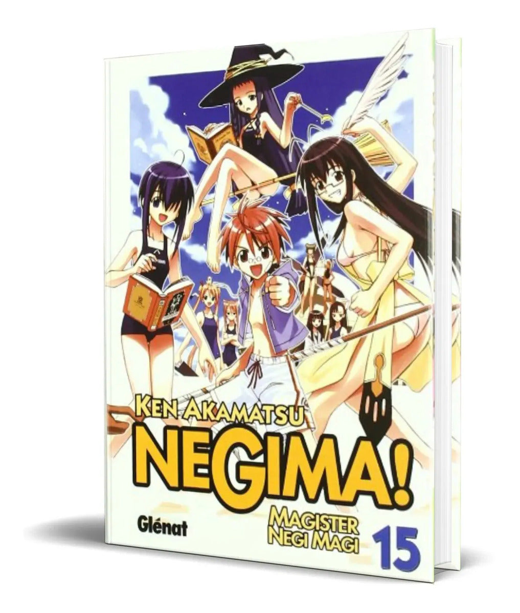 Portada de Libro Negima Vol.15 [ Ken Akamatsu ] Original