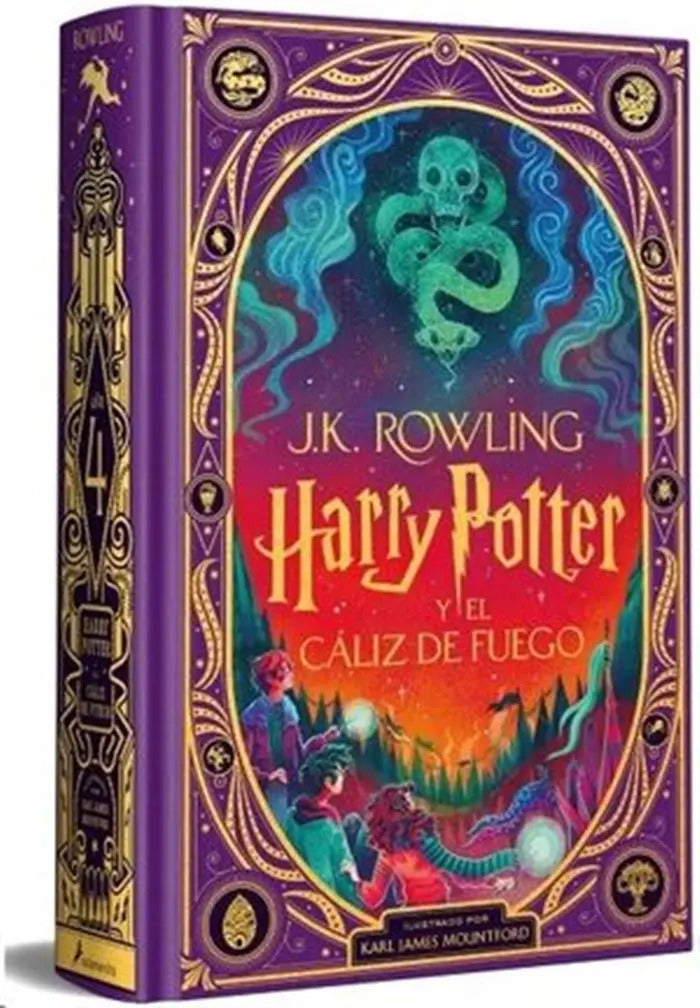 Portada de Libro Harry Potter Y El Cáliz De Fuego Pasta Dura Original