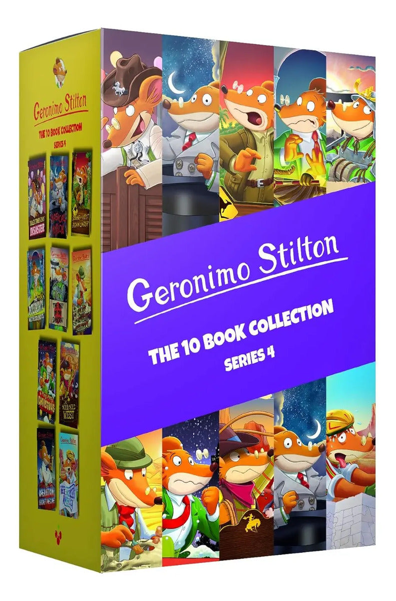 Portada de Libro Geronimo Stilton [ The 10 Book Collection ] Original