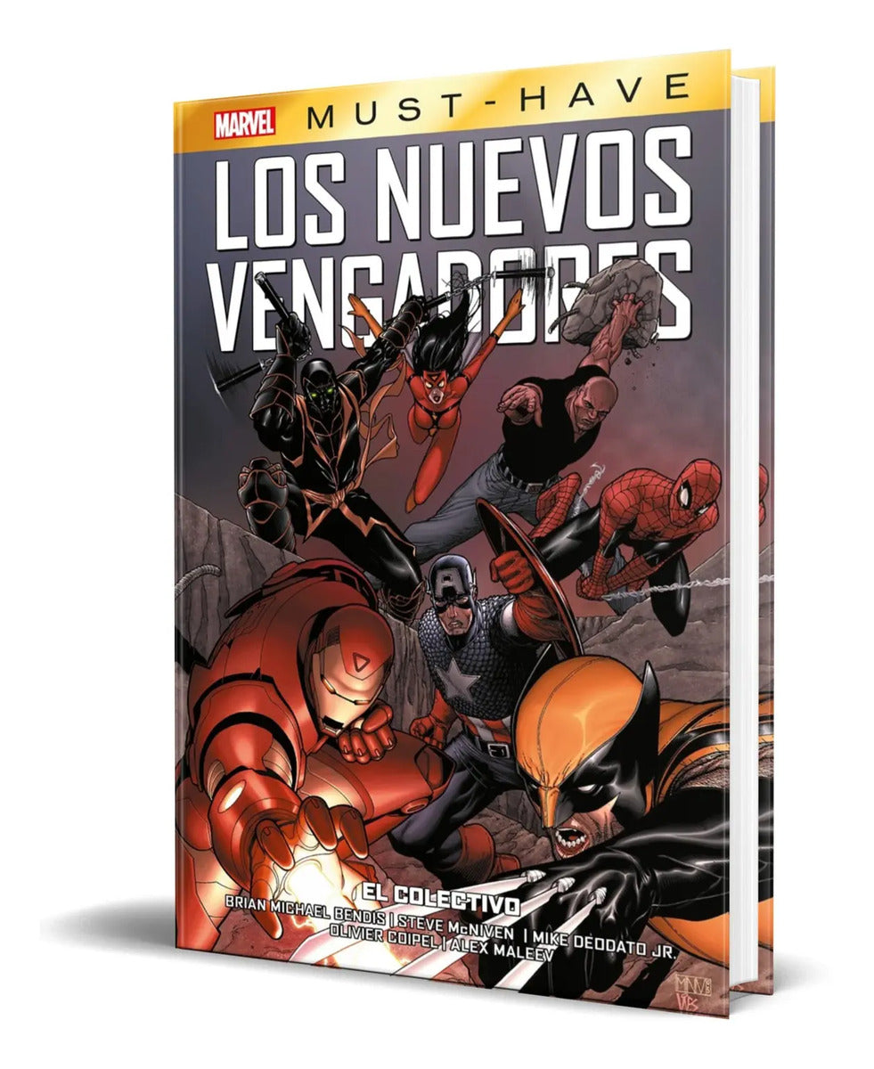 Portada de Libro Los Nuevos Vengadores Vol. 4 [ El Colectivo] Must Have