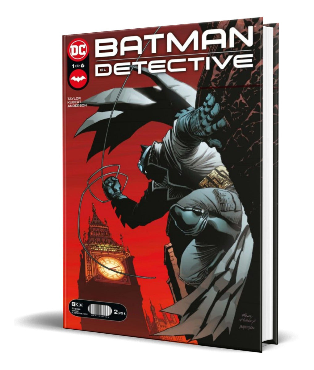 Portada de Libro Batman El Detective Vol. 1 [ Tom Taylor ] Español