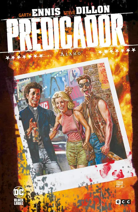 Portada de Bl Predicador 9/9 Alamo 3ed: Álamo, De Ennis, Garth., Vol. 1. Editorial Ecc Ediciones, Tapa Dura En Español
