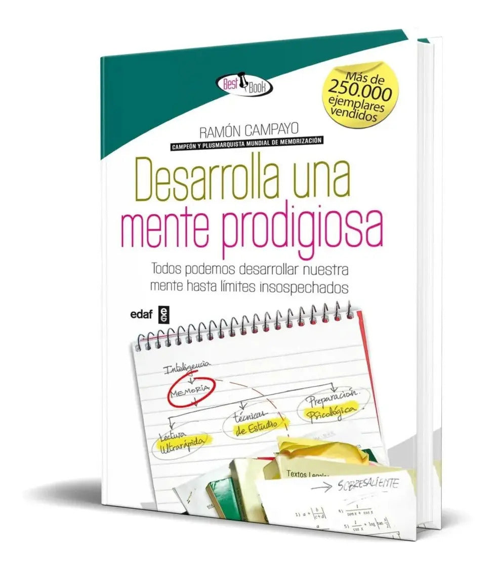 Portada de Libro Desarrolla Una Mente Prodigiosa - [ Original ]