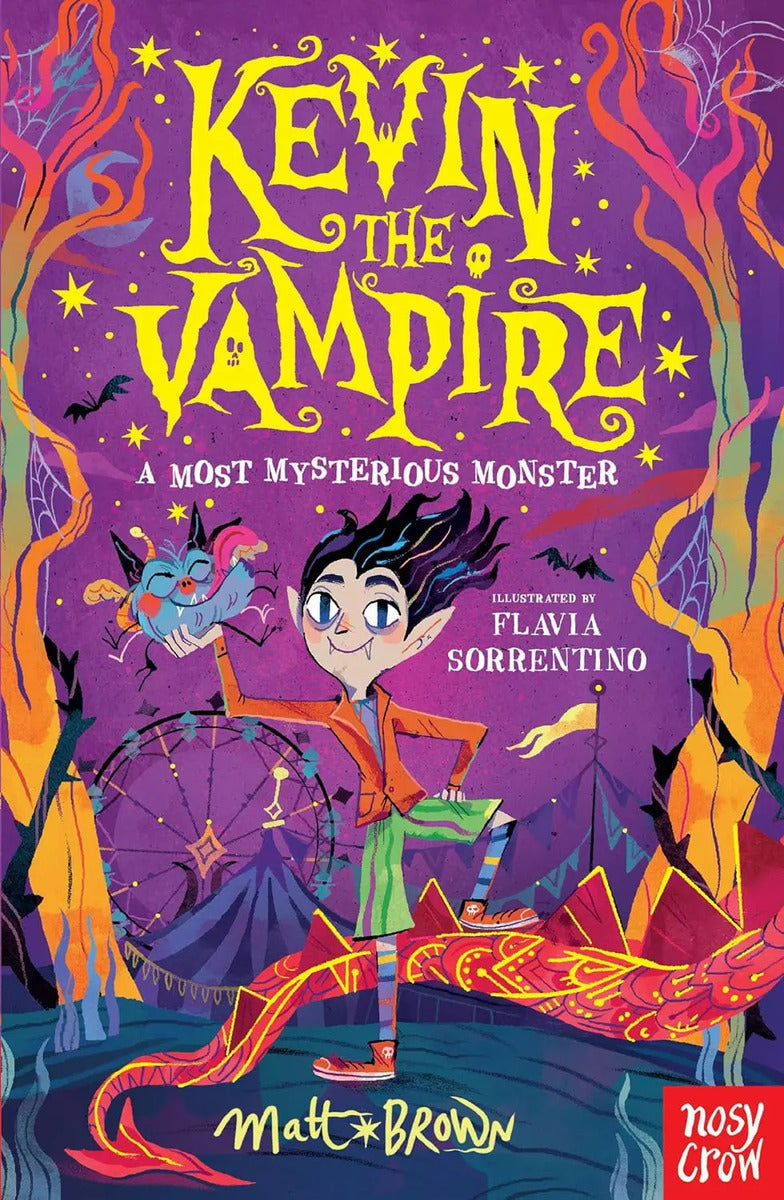 Portada de Libro Kevin The Vampire A Most Mysterious Monster Original