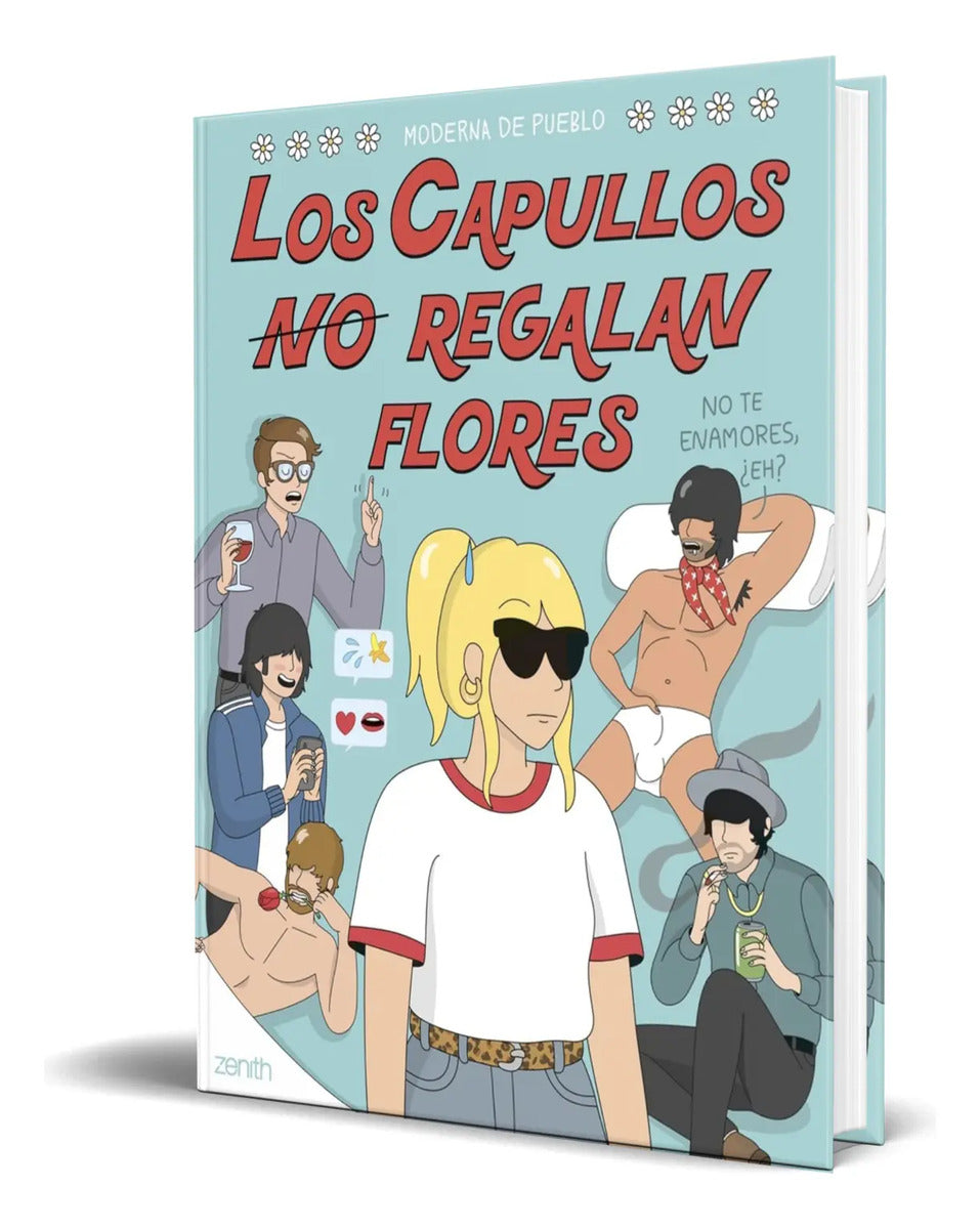 Portada de Libro Los Capullos Regalan Flores Moderna De Pueblo Original