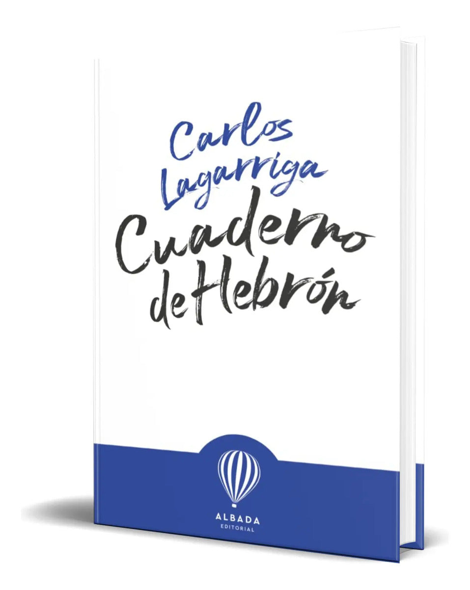 Portada de Libro Cuaderno De Hebrón [ Carlos Lagarriga ] Original