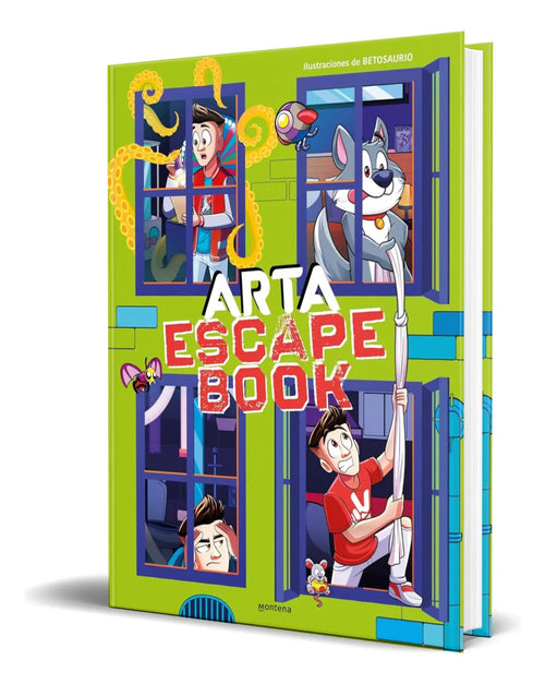 Portada de Arta Game Escape Book Máximo
